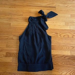 Black & white polkadot blouse, Ted Baker, perfect condition